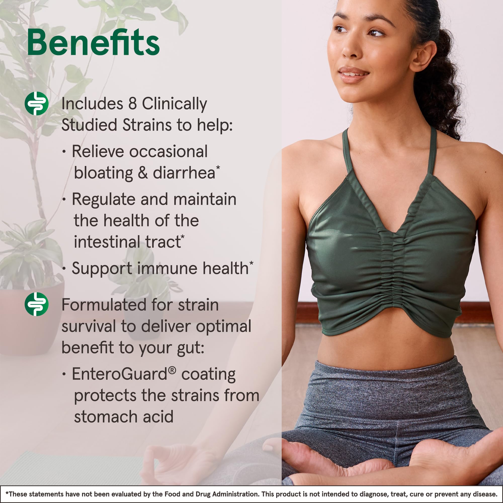 Jarrow Formulas Jarro Dophilus Probiotics 10 Billion CFU - Probiotic Supplement Capsules for Digestive Health & Gut Health for Women and Men, 120 Veggie Capsules, Up to 60 Days, Shelf Stable