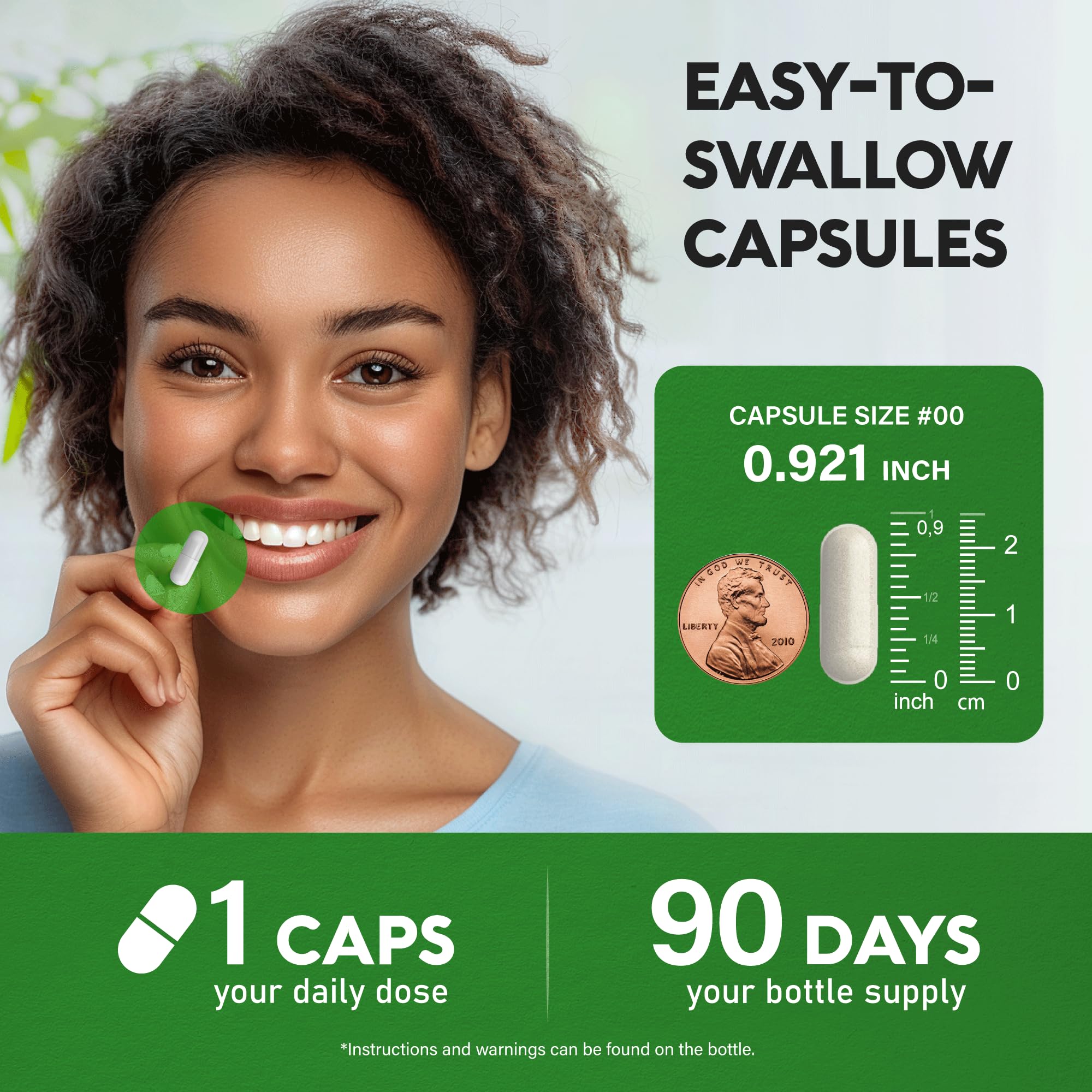 Bariatric Multivitamin - 45 mg Iron Supplements - Made in USA - for Women & Men - All-in-One, 21 Essential Vitamins - Gastric Sleeve Support - Free of Sugar, Gluten & Soy - 90 Capsules, Once Daily