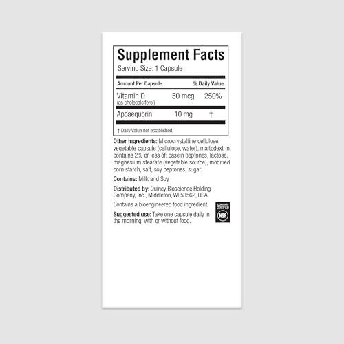 Prevagen Regular Strength - 120 Capsules (4 Month Supply) | Formulated for Your Brain | 10mg of Apoaequorin Plus Vitamin D3 with 7-Day Pill Minder