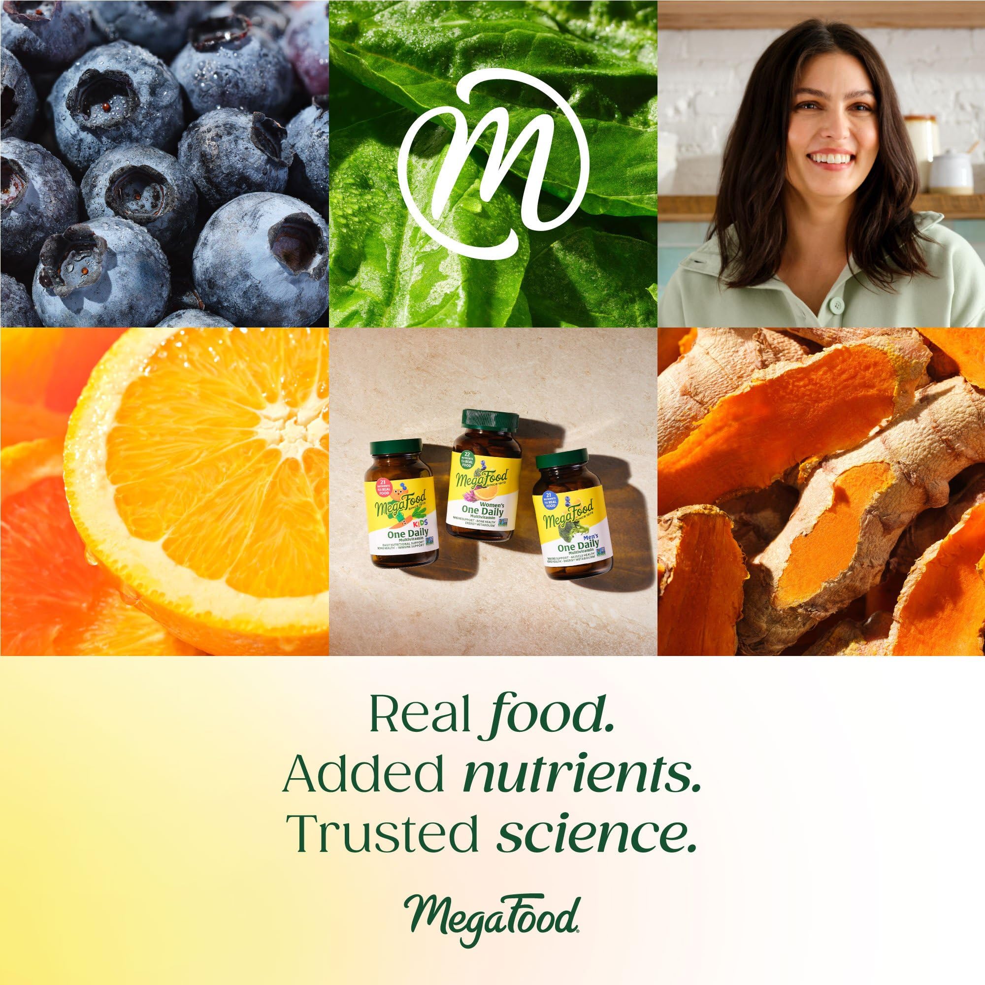 MegaFood Baby & Me 2 Postnatal Vitamins for Women Breastfeeding with Folate (Folic Acid Natural Form), Choline, Iodine, Vitamin D, Moringa Leaf and More - 60 Tabs (30 Servings)