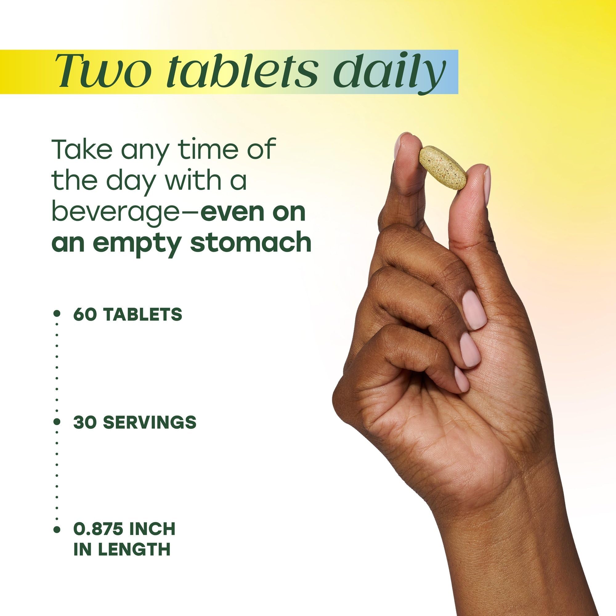 MegaFood Baby & Me 2 Postnatal Vitamins for Women Breastfeeding with Folate (Folic Acid Natural Form), Choline, Iodine, Vitamin D, Moringa Leaf and More - 60 Tabs (30 Servings)