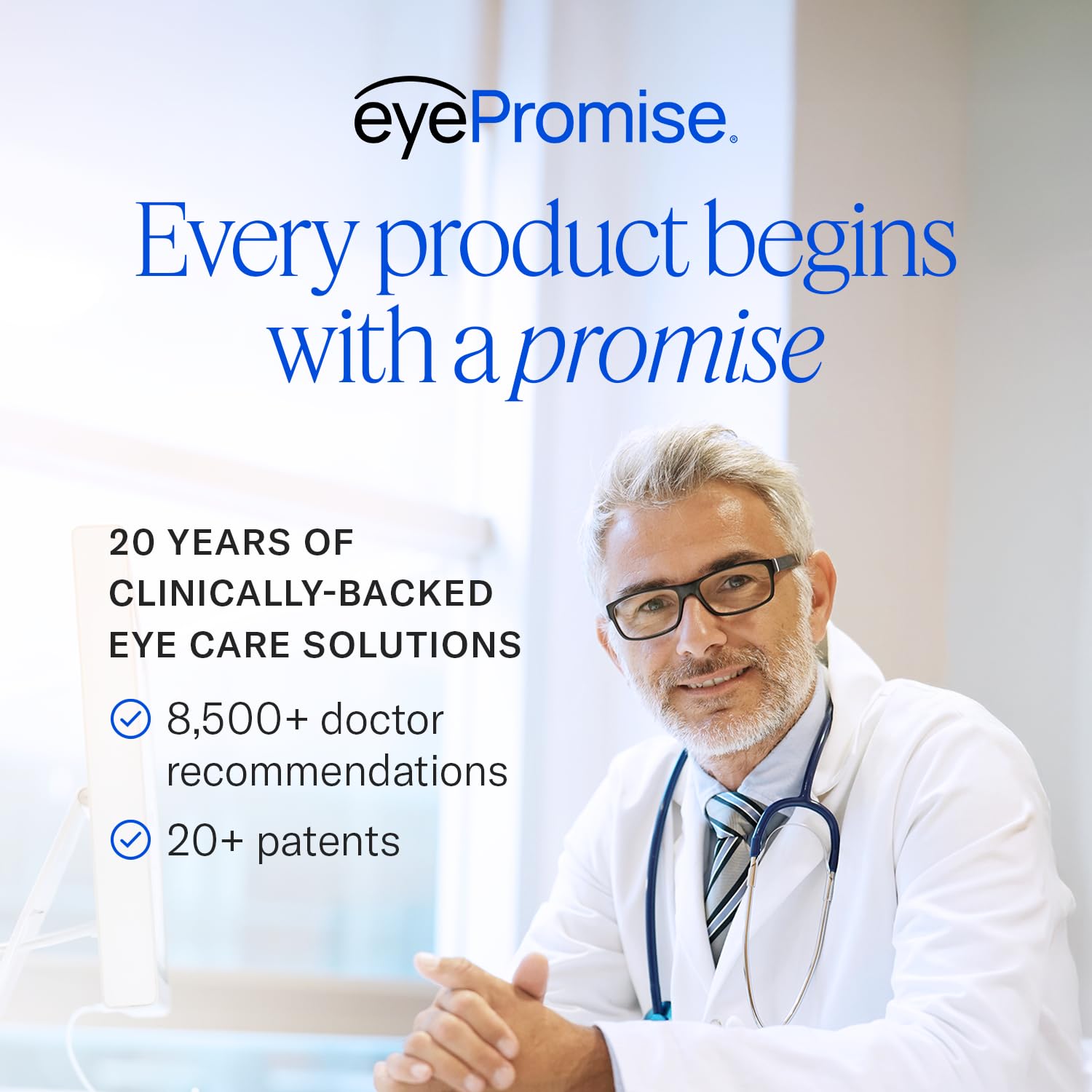 EyePromise Restore Eye Health Supplements - 60 Softgels, 30-Day Supply - Omega 3 Supplement with Lutein and Zeaxanthin, Fish Oil, EPA, DHA & Eye Vitamins and Nutrients