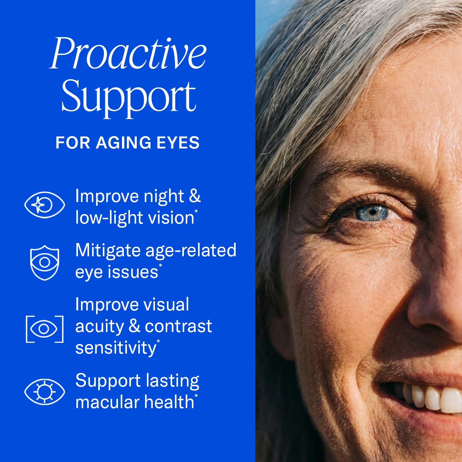 EyePromise Restore Eye Health Supplements - 60 Softgels, 30-Day Supply - Omega 3 Supplement with Lutein and Zeaxanthin, Fish Oil, EPA, DHA & Eye Vitamins and Nutrients