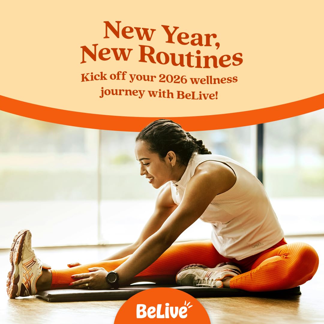 BeLive Turmeric Gummies - Curcumin with Black Pepper & Ginger Extract - 500 mg of Turmeric and Ginger Supplement for Immune Support, Healthy Skin, and Mobility - Tropical Flavor | 2 Pack