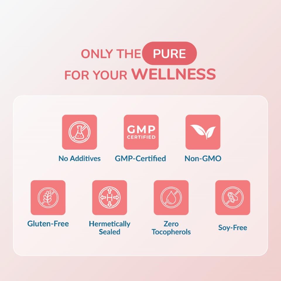 Wellness Extract Eannatto Tocotrienols Vitamin E Supplements Tocopherol Free, Supports Immune Health, Non-GMO, Gluten Free & Antioxidant (300MG 60 Softgels)