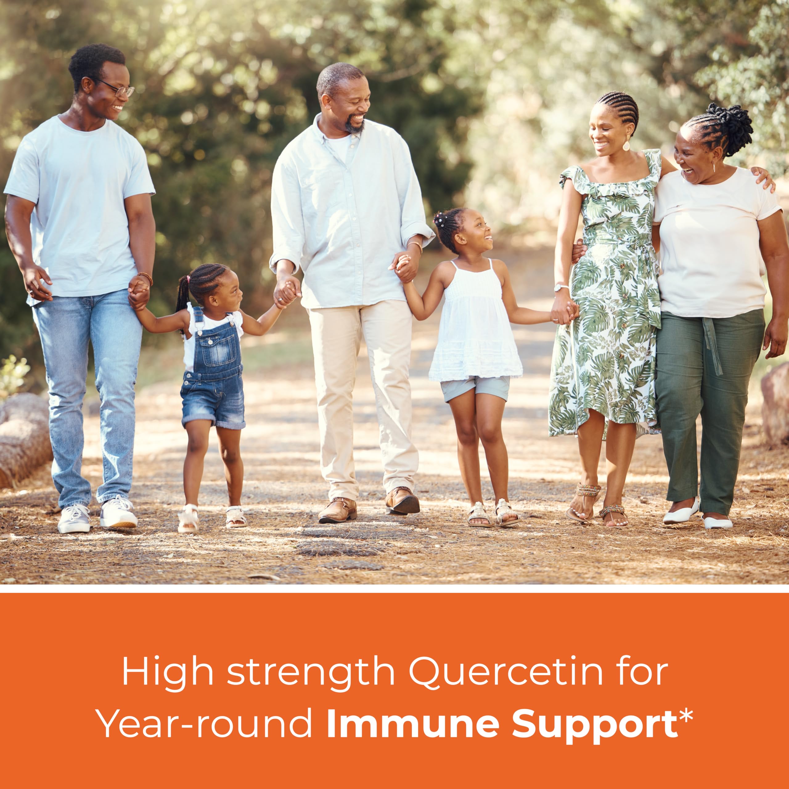 Quercetin 500mg Vegetarian Capsules 240 Count | 1000mg Per Serving of 2 Capsules | Immune Support Supplements For Respiratory, Cellular Health & Seasonal Allergies | Quercitin for Men & Women Immunity