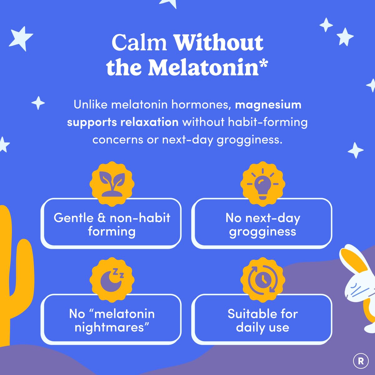 FIRST DAY Kids Magnesium Citrate Gummies (Ages 4+) with No Melatonin | Calm Kids Magnesium Gummies | Bedtime Supplement for Better Sleep with Suntheanine® L-Theanine | Strawberry | 30-Days Supply