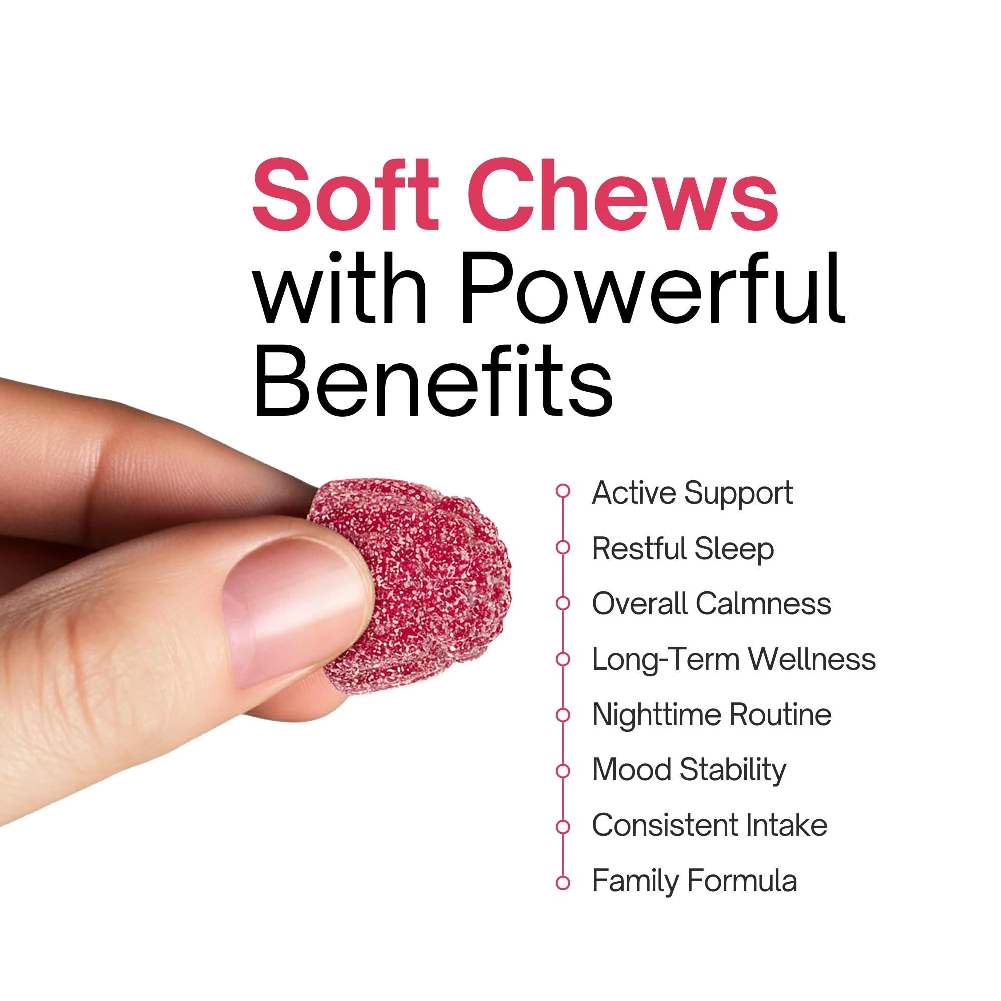 Chapter One Magnesium Gummies, Great Tasting Magnesium for Kids, Calm Kids Magnesium, Magnesium Gummies for Women and Men, Certified Kosher, (60 Flavored Gummies)