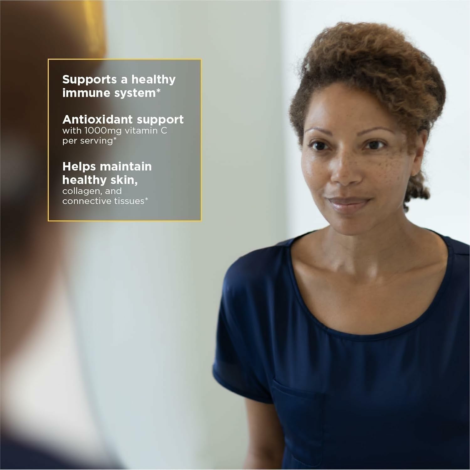 Integrative Therapeutics Buffered Vitamin C - Antioxidant Support Supplement for Healthy Skin & Connective Tissues* - Vegan & Gluten-Free - 60 Capsules (60 Servings)