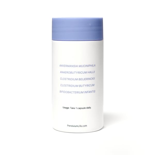 Pendulum Metabolic Daily - Multi-Strain Probiotic with Akkermansia muciniphila to Support Metabolism and Sustain Energy Levels - for Women and Men - 90 Capsules (1 Pack)