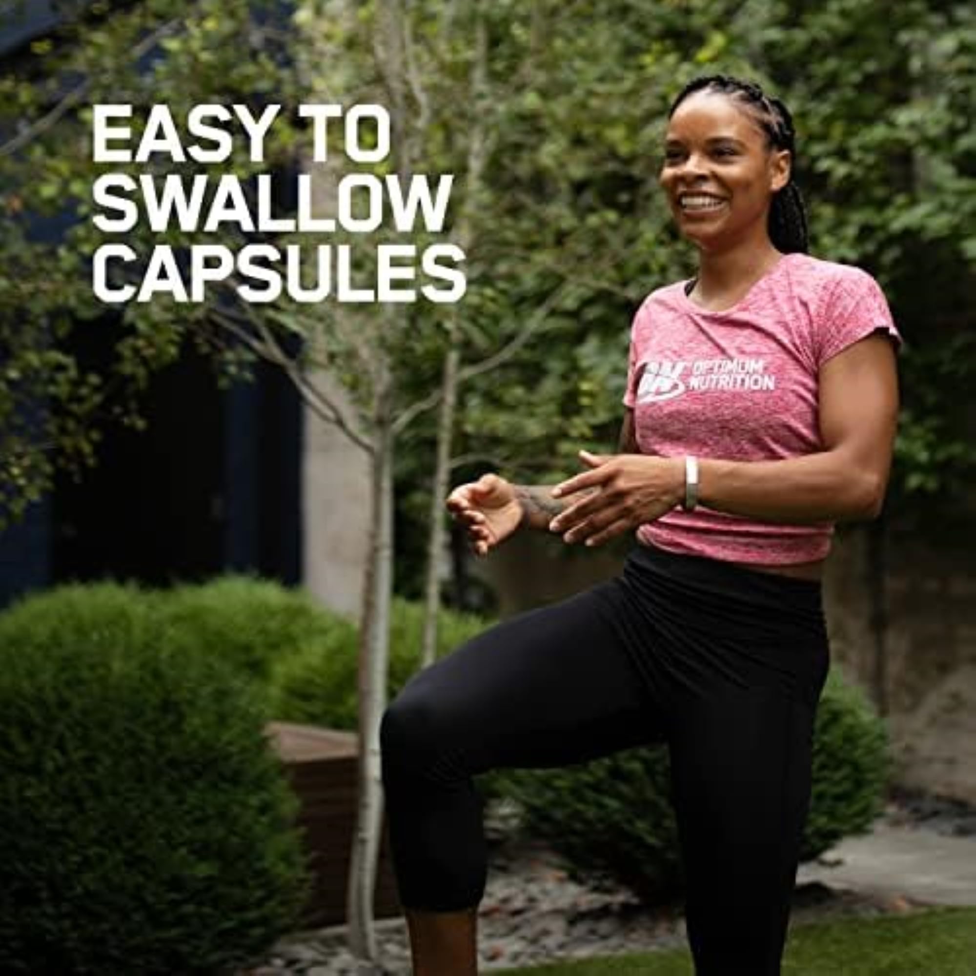 Optimum Nutrition L-Glutamine Muscle Recovery Capsules, 1000mg, 240 Count (Package May Vary) (Pack of 2)