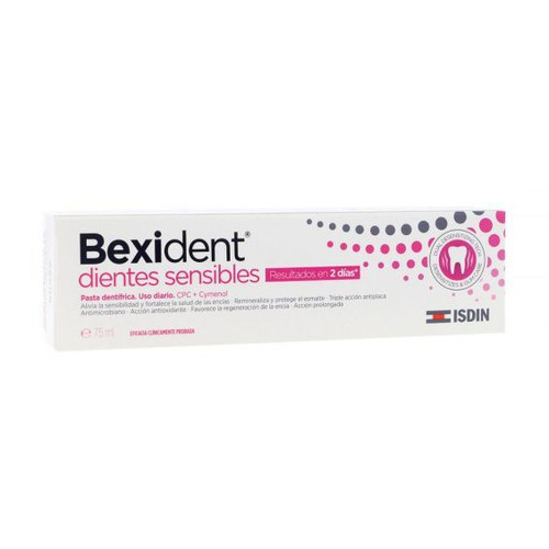 Bexident dientes sensibles pasta duo 75 mL