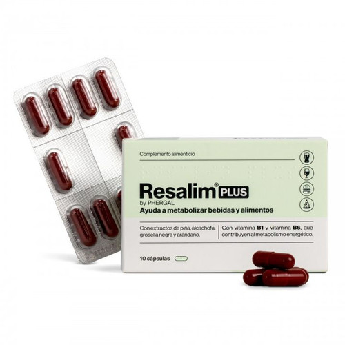 Cápsulas ayuda al metabolismo resalim plus