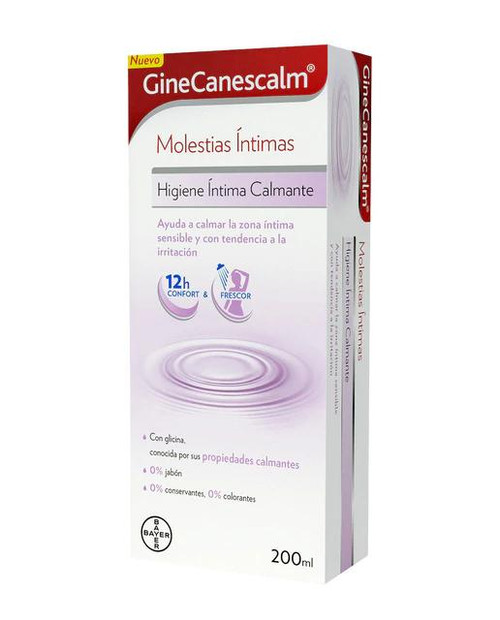 Ginecanesgel gel íntimo ginecanescalm 200 mL
