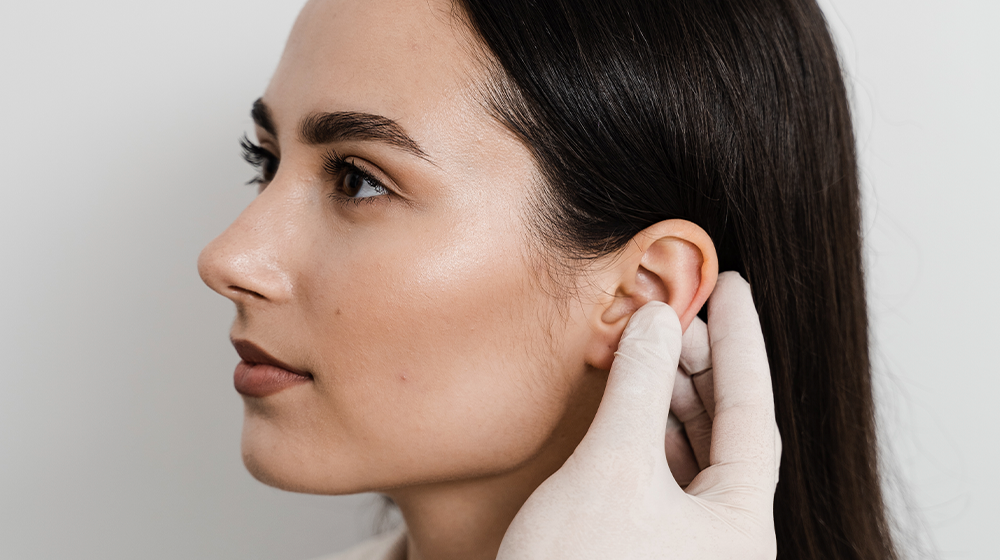 imagen perforación del lóbulo servicio home