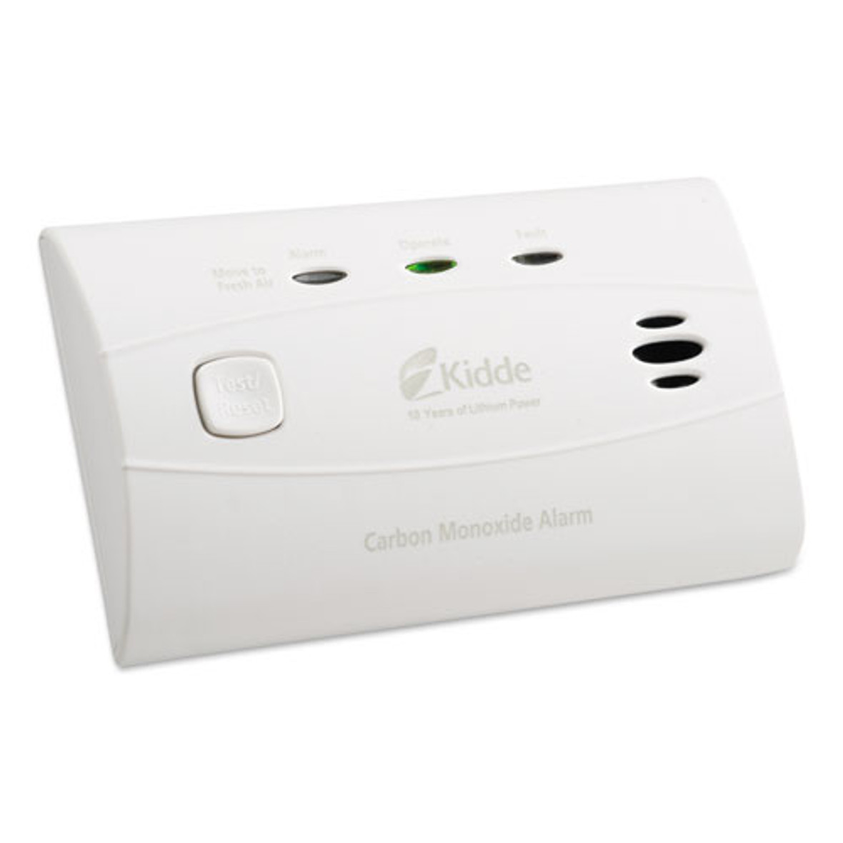 Sealed Battery Carbon Monoxide Alarm, Lithium Battery, 4.5"w X 2.75"h X 1.5"d