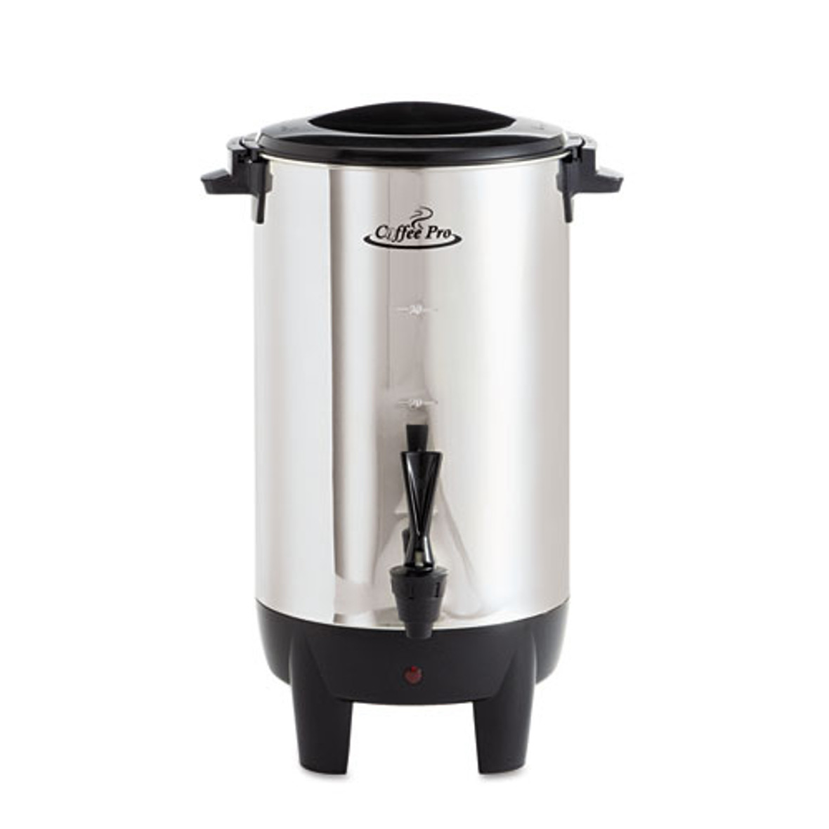 Coffee Pro 30-Cup Percolating Urn, Stainless Steel