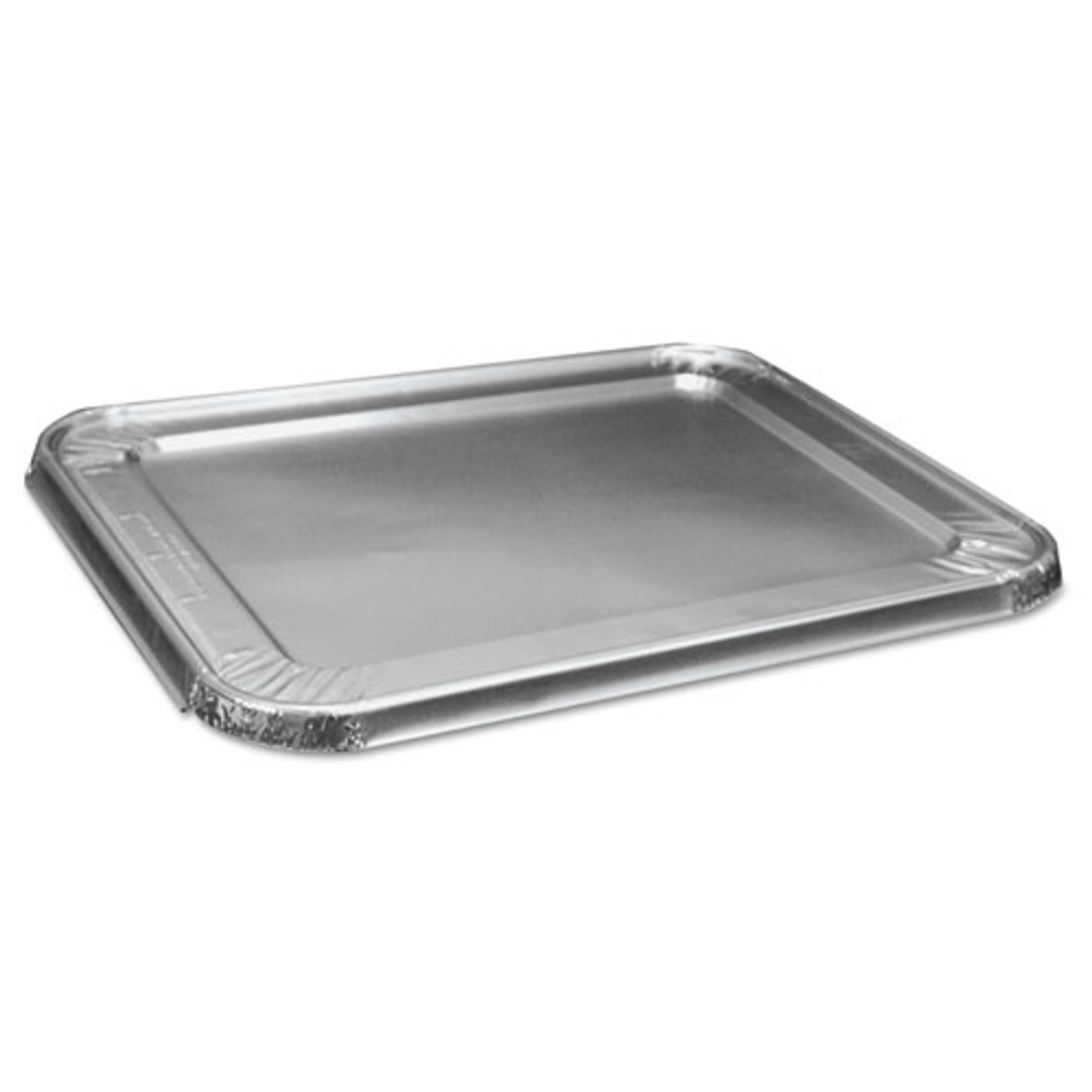 Boardwalk® Half Size Aluminum Steam Table Pan Lid, Deep, 100/Carton