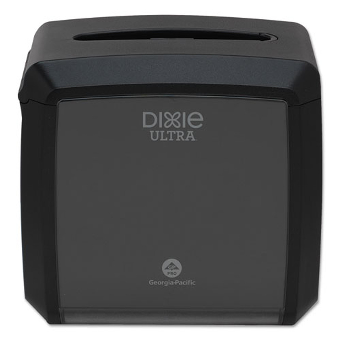 Dixie® Tabletop Napkin Dispenser, 7.6" x 6.1" x 7.2", Black, 1/Carton