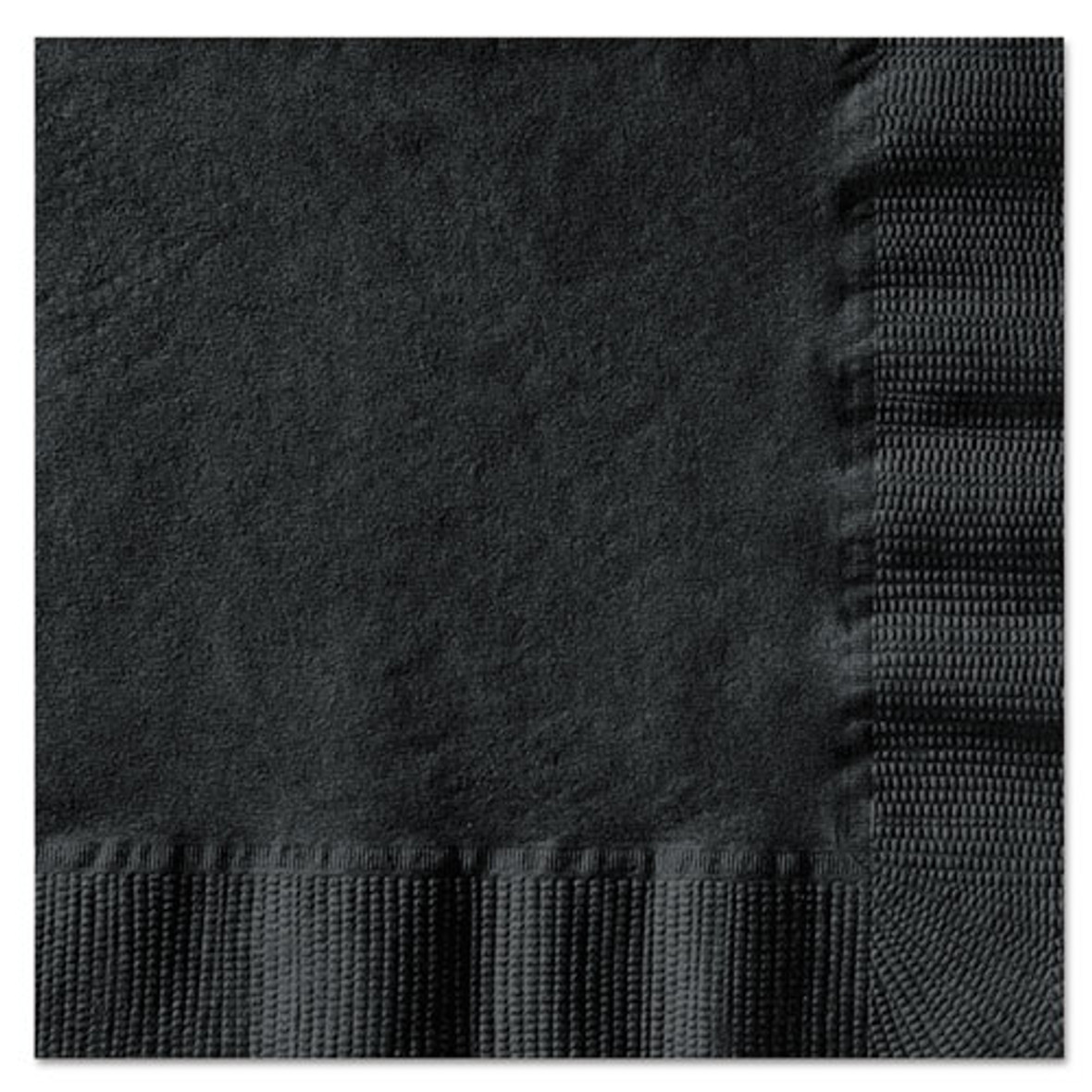 Hoffmaster® Beverage Napkins, 1-ply, 10 x 10, Black, 1000/Carton