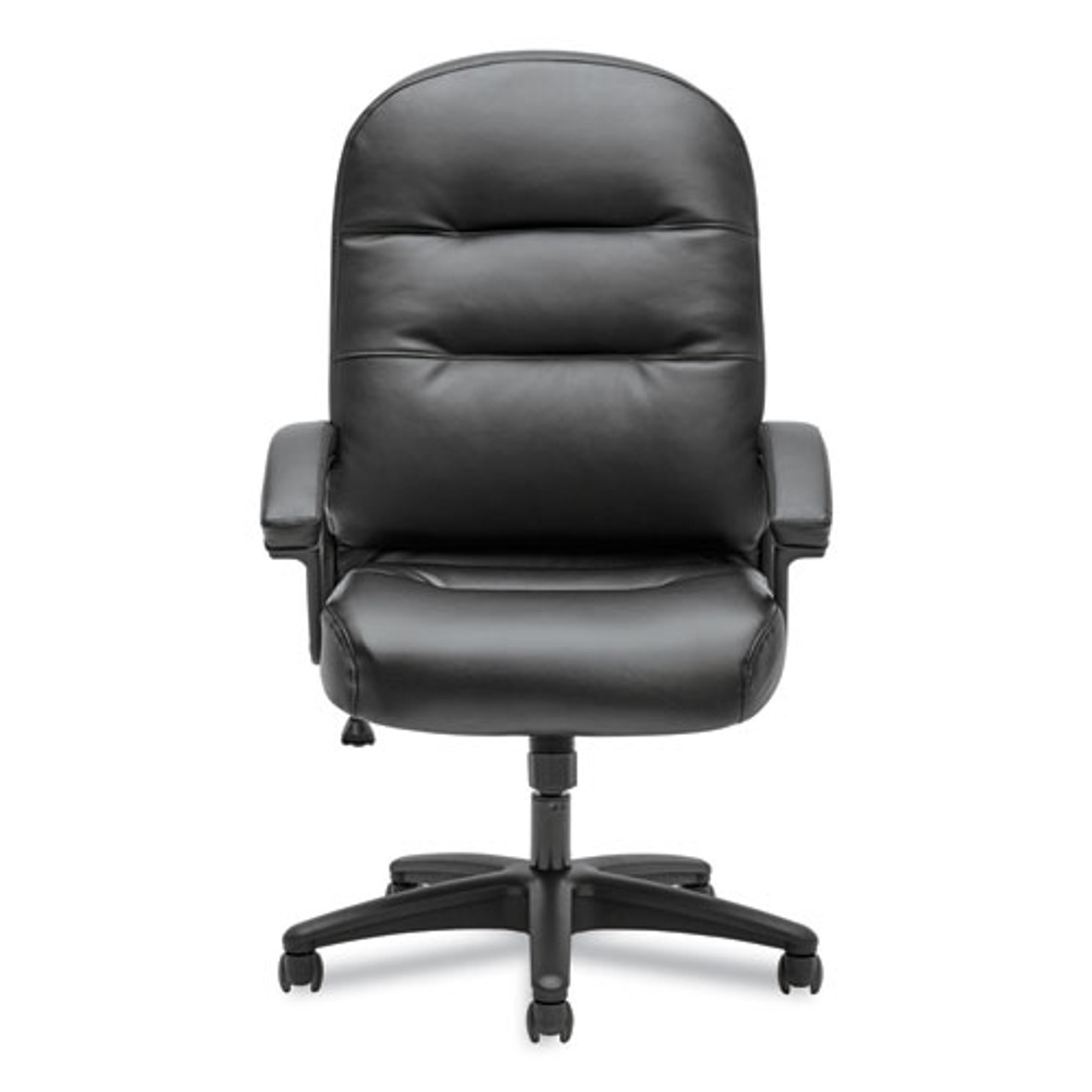 HON® Pillow-Soft 2090 Series Executive High-back Swivel/tilt Chair, Supports Up to 250 lb, 16" to 21" Seat Height, Black, 1/Carton