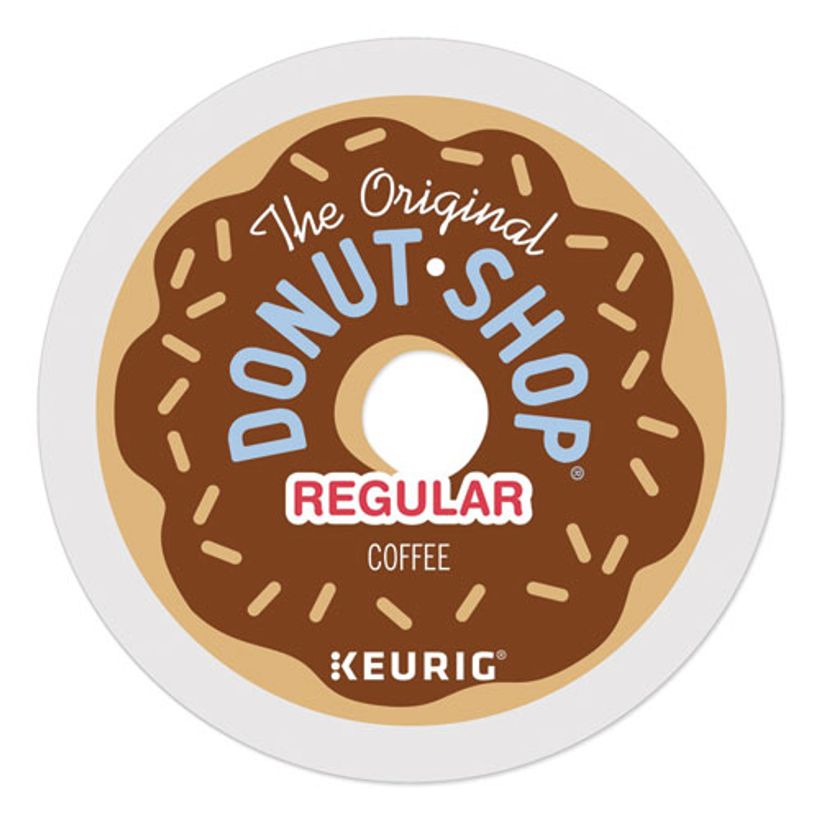 The Original Donut Shop® Coffee K-Cups, Regular, 96/Carton