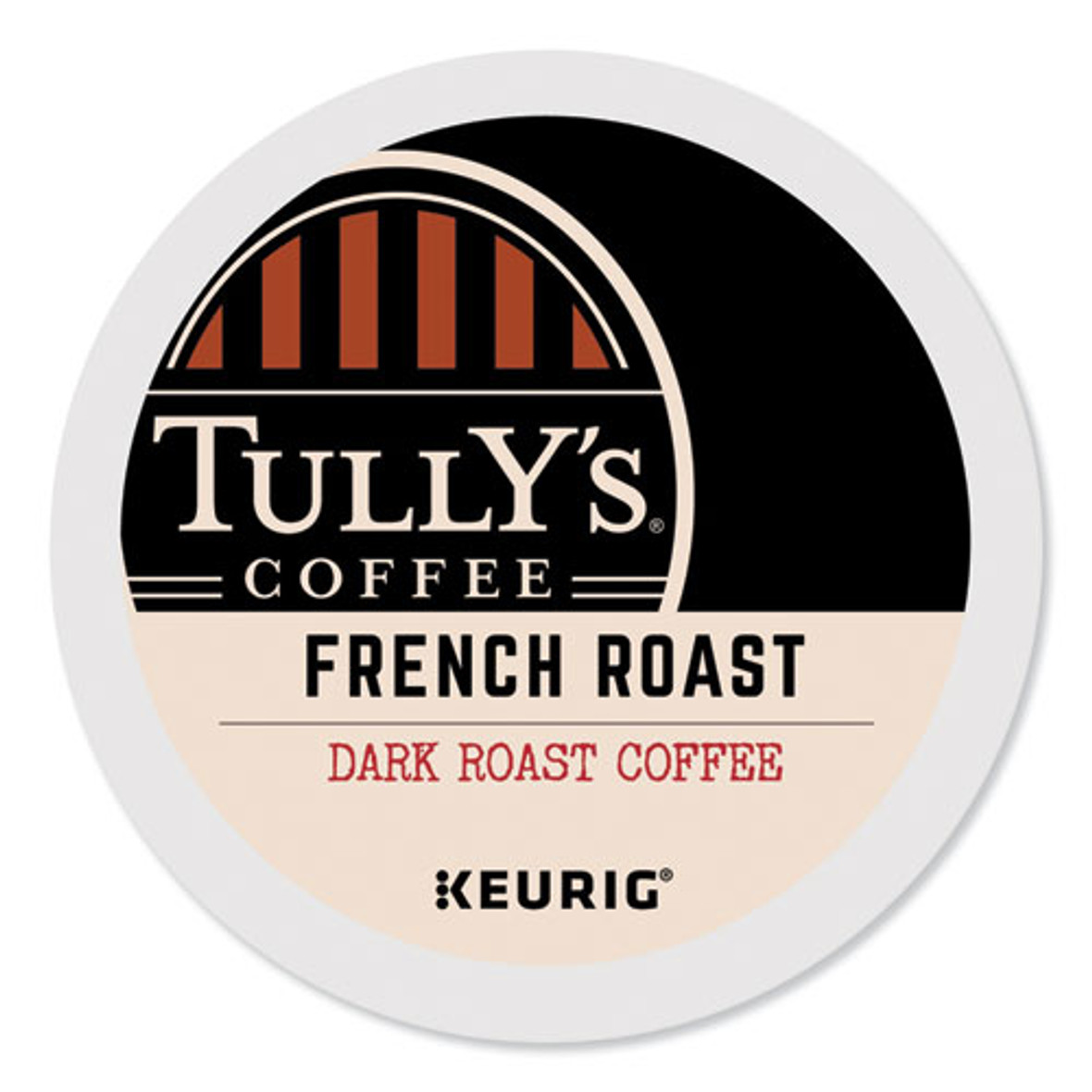 Tully's Coffee® French Roast Coffee K-Cups, 96/Carton