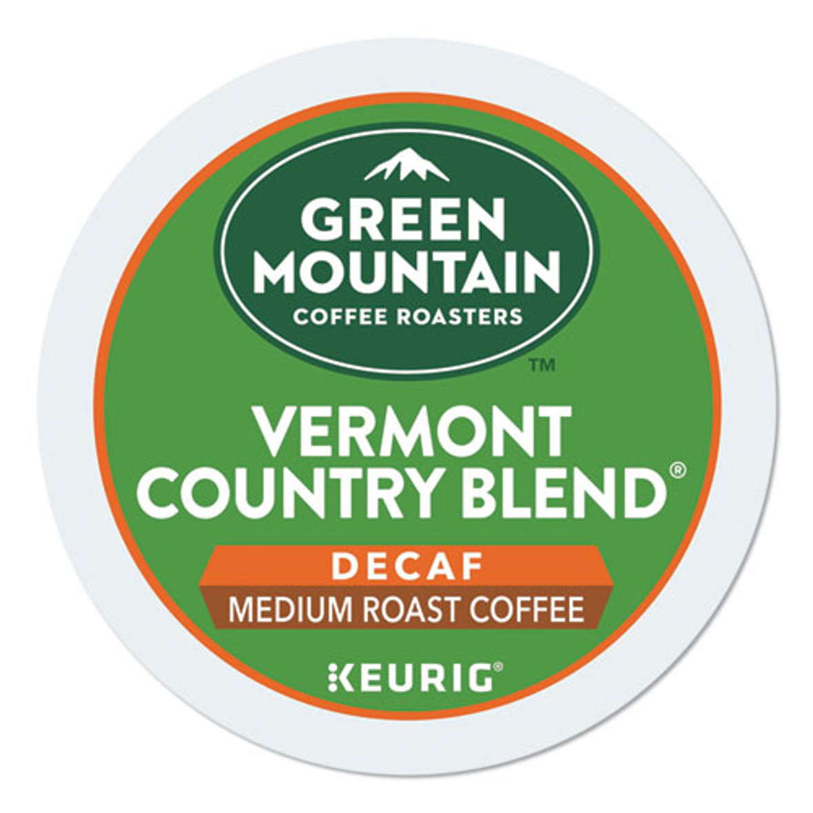 Green Mountain Coffee® Vermont Country Blend Decaf Coffee K-Cups, 96/Carton