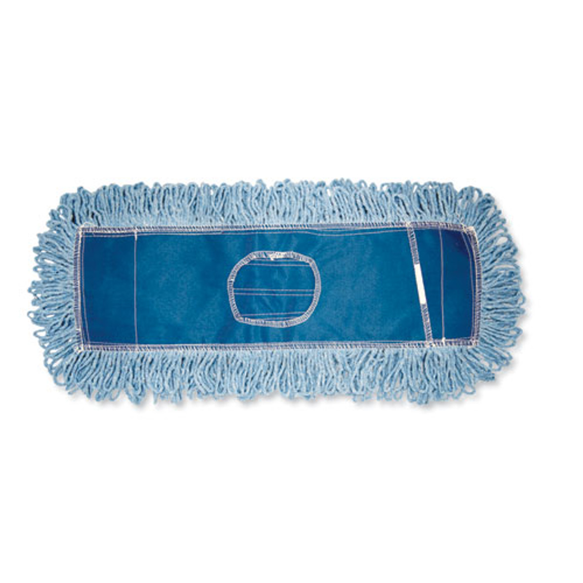 Boardwalk® Dust Mop Head, Cotton/synthetic Blend, 48" X 5", Blue, 12/Carton