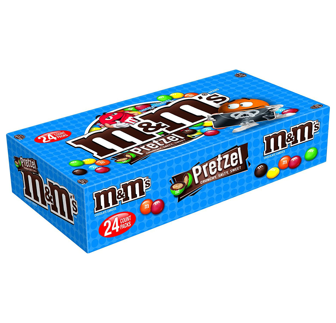 M&M's Pretzel, Chocolate Candy Singles