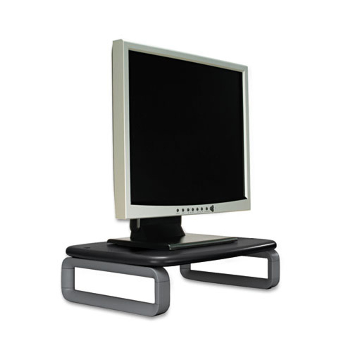 Kensington® Monitor Stand with SmartFit, For 21" Monitors, 11.5" x 9" x 3", Black/Gray