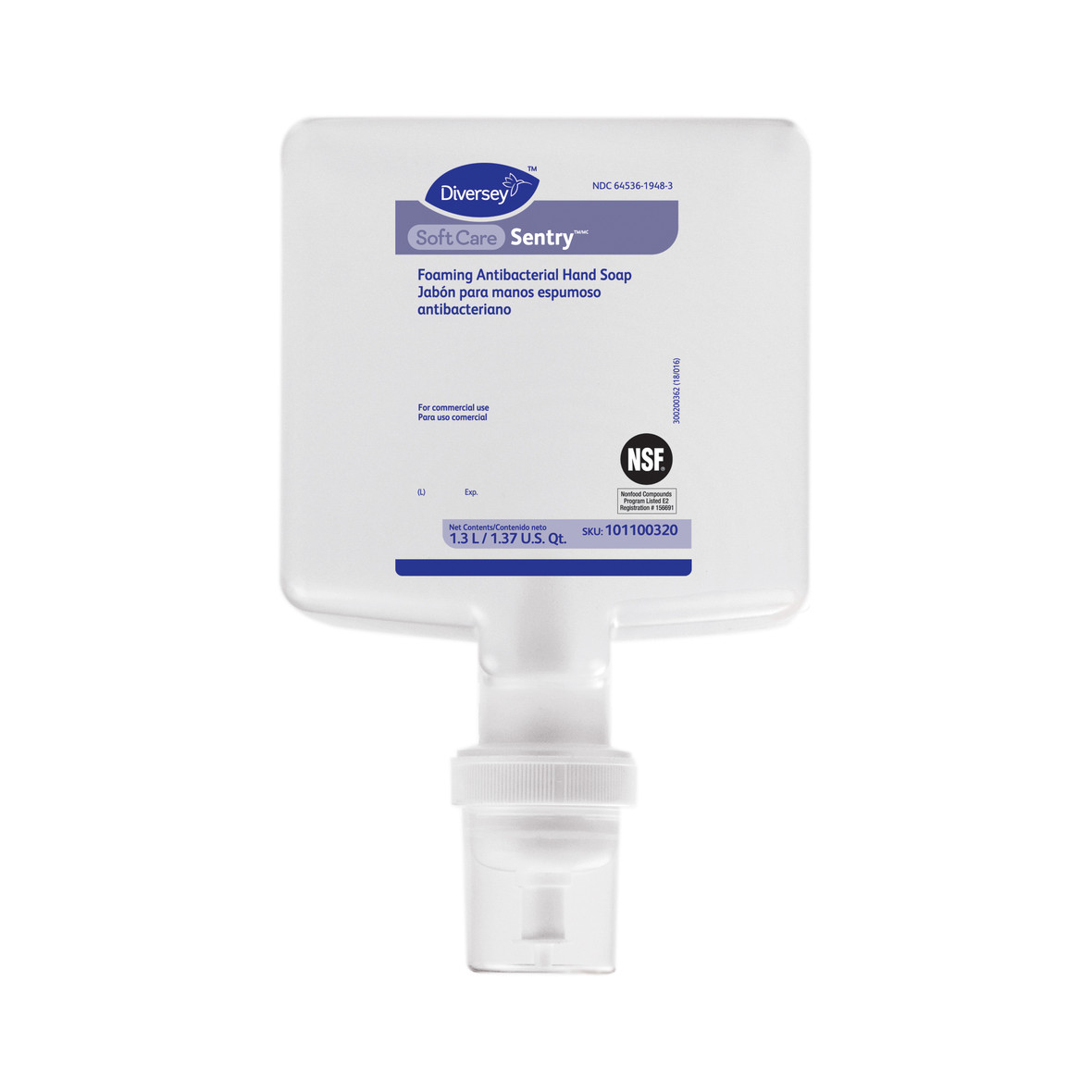 Diversey™ Soft Care Sentry Foaming Antibacterial Hand Soap