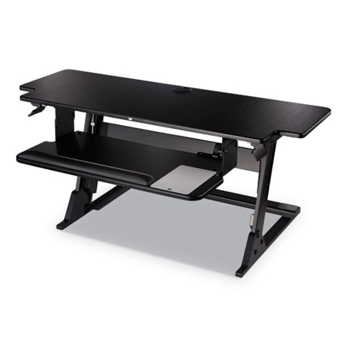 3M™ Precision Standing Desk, 42" x 23.2" x 6.2" to 20", Black, 1 Each/Carton