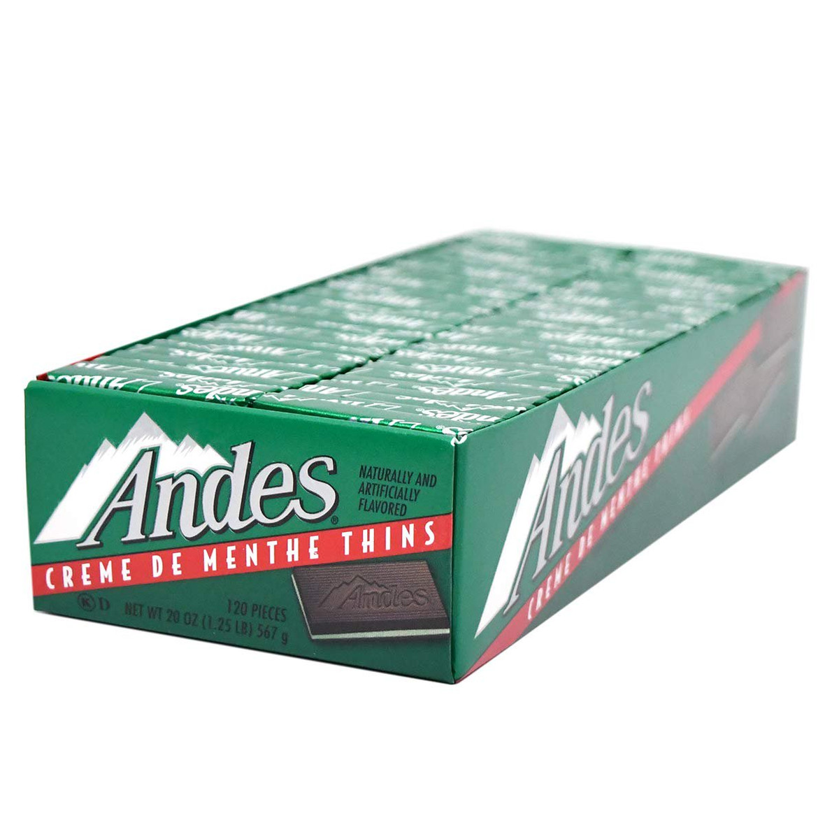 Andes Creme de Menthe Thins Candy Mint