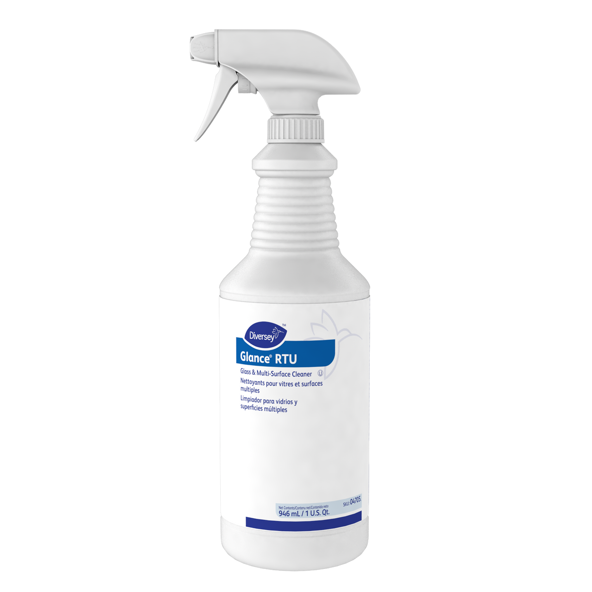 Diversey Glance Glass And Multi-Surface Cleaner, Original