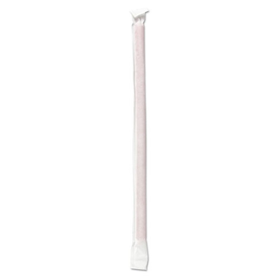 Boardwalk Wrapped Giant Straws, 10.25", Polypropylene, Clear, 1,000/Carton