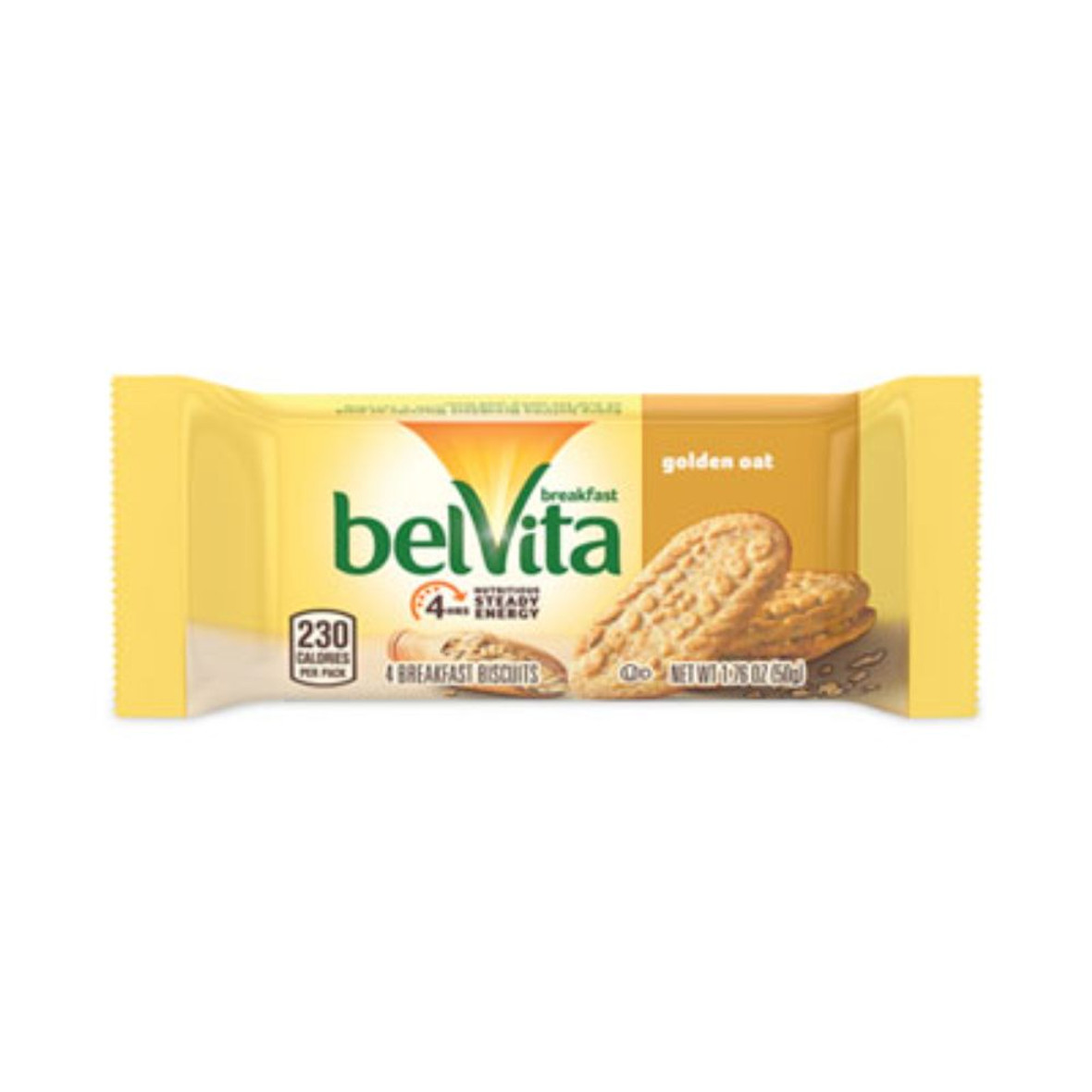 Nabisco Belvita Breakfast Biscuits, Golden Oat, 1.76 Oz