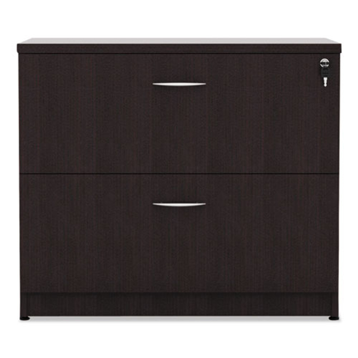 Alera Valencia Series Lateral File, 2 Legal/letter-size File Drawers, Espresso, 34" X 22.75" X 29.5"