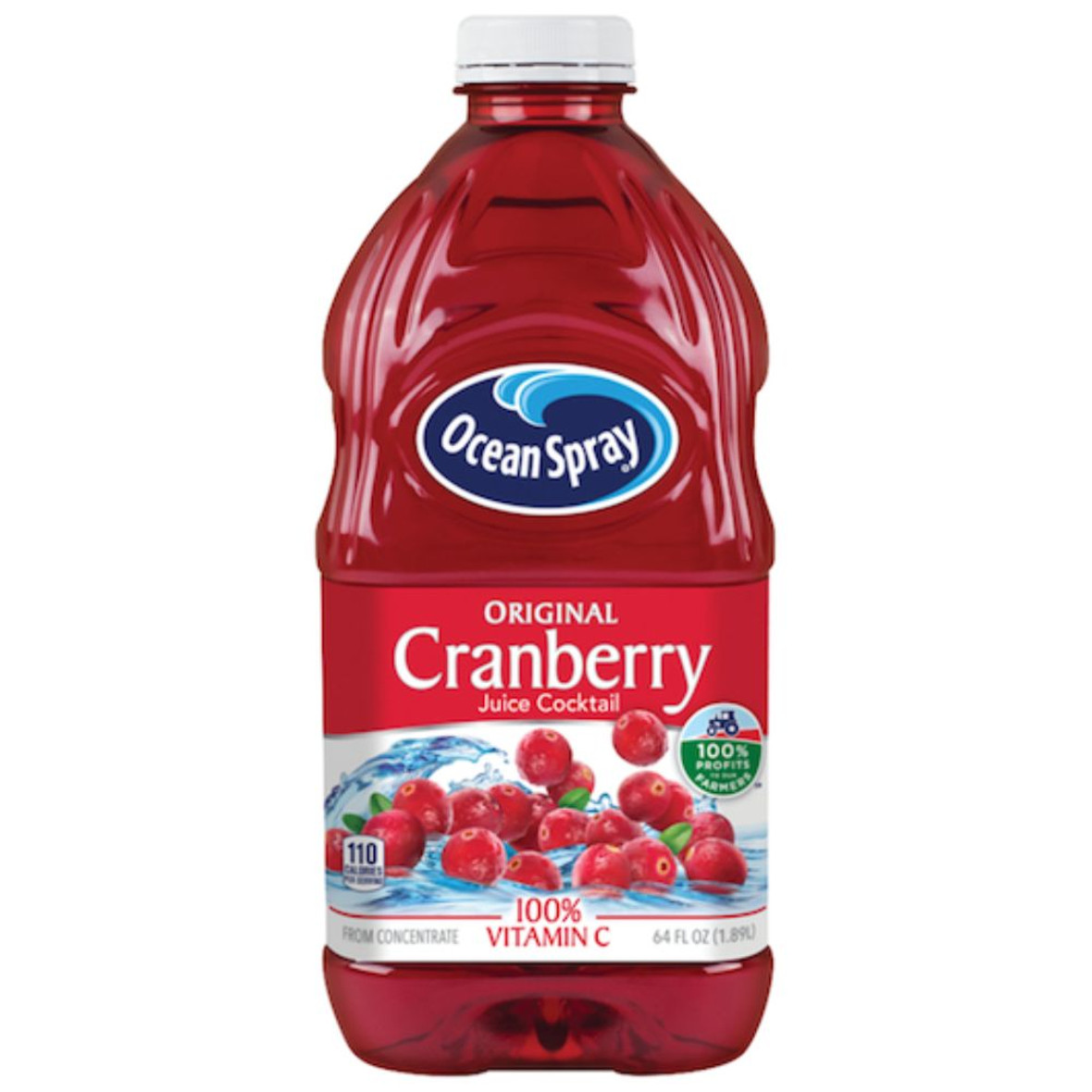 Ocean Spray Original Cranberry Juice Cocktail, 64 Ounces