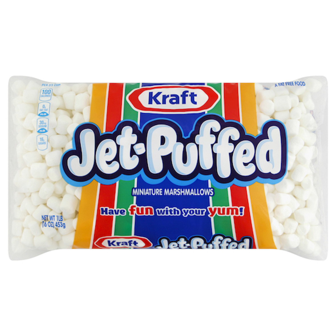 Jet-Puffed Mini Marshmallow White, 16 Oz -12 Per Case