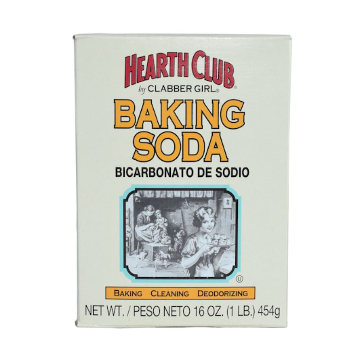 Hearth Club Baking Soda, 16 Ounces