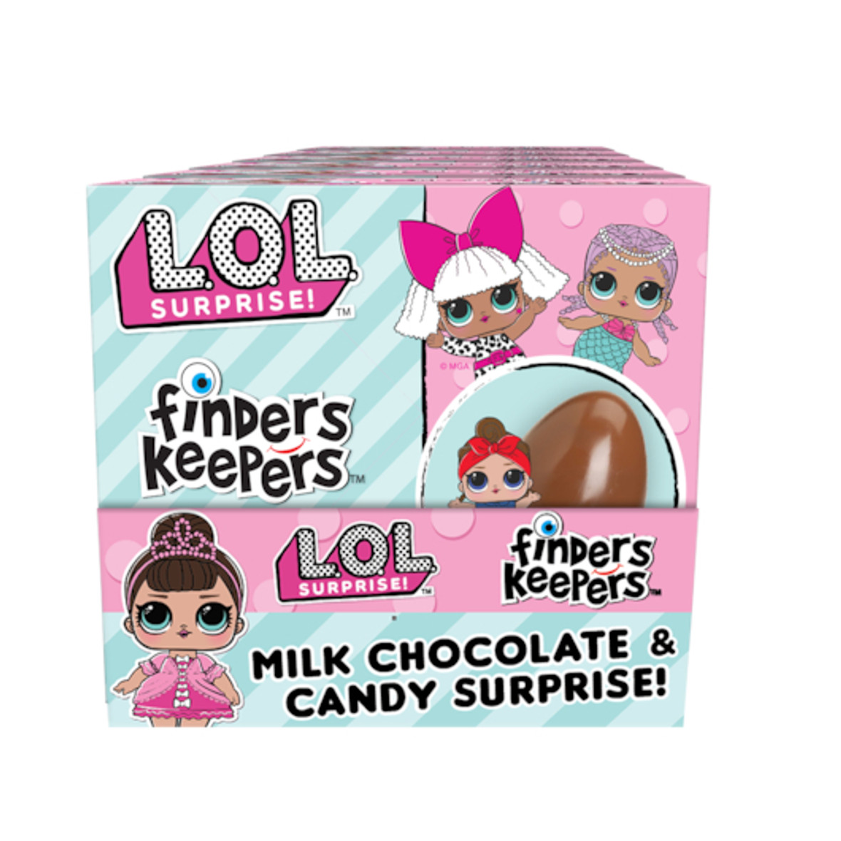 Topps Finders Keepers L.O.L. Surprise Toy Surprise Candy, .7 Oz - 36 Per Case