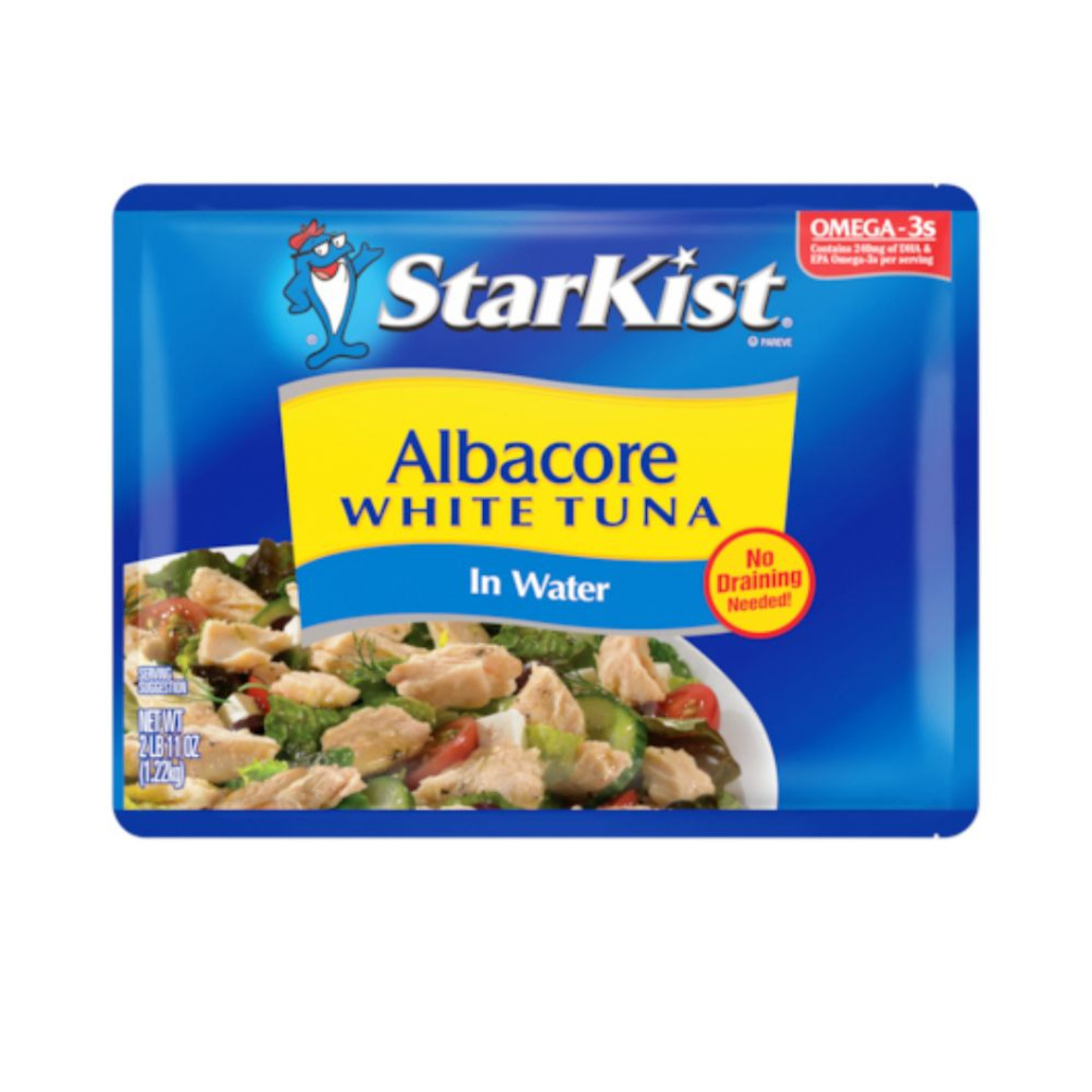 StarKist Chunk White Albacore Tuna In Water, 43 Ounce