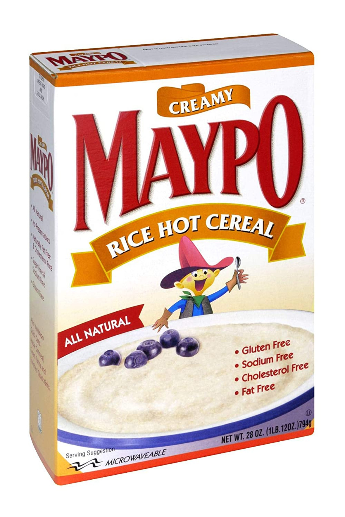 Maypo All Natural Creamy Rice Hot Cereal