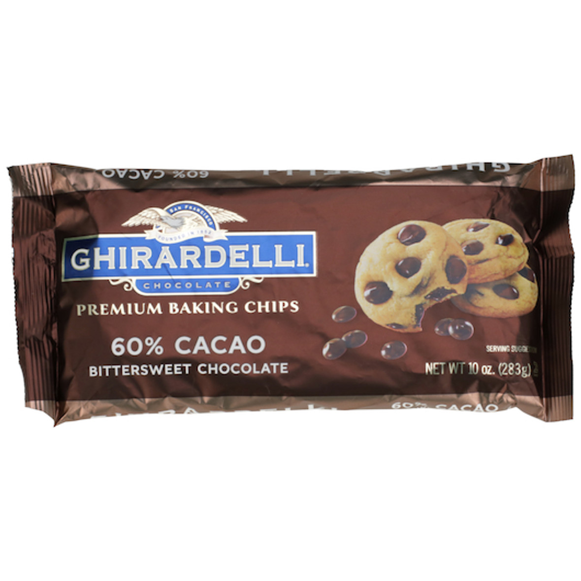 Ghirardelli 60% Cacao Premium Baking Chocolate Chips - 
Milk Chocolate And Caramel Flavor