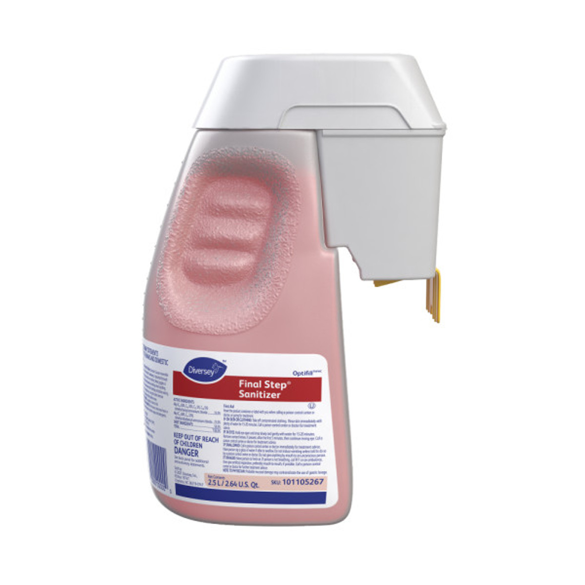 Diversey™ Final Step Sanitizer, Liquid, 2.5L Spray Bottle
