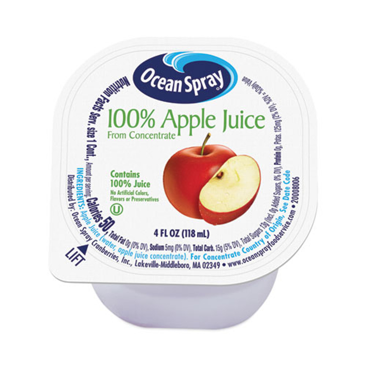 Ocean Spray 100% Juice, Apple
