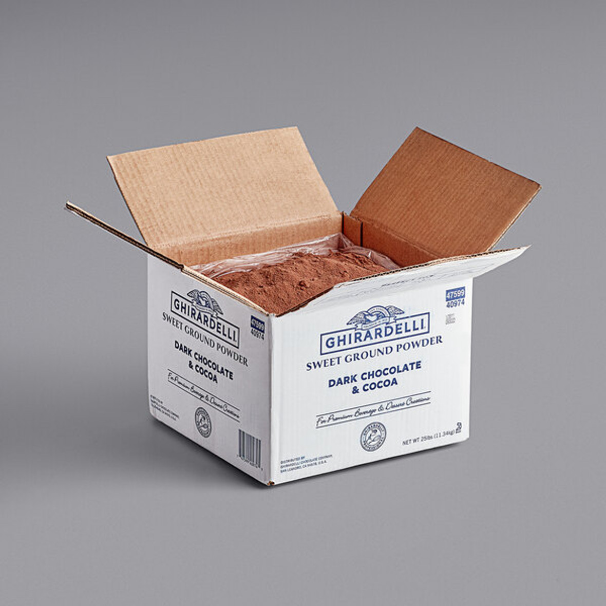 激安先着 Ghiradelli Ghirardelli Chocolate Milk Wafers, 25-Pound Box