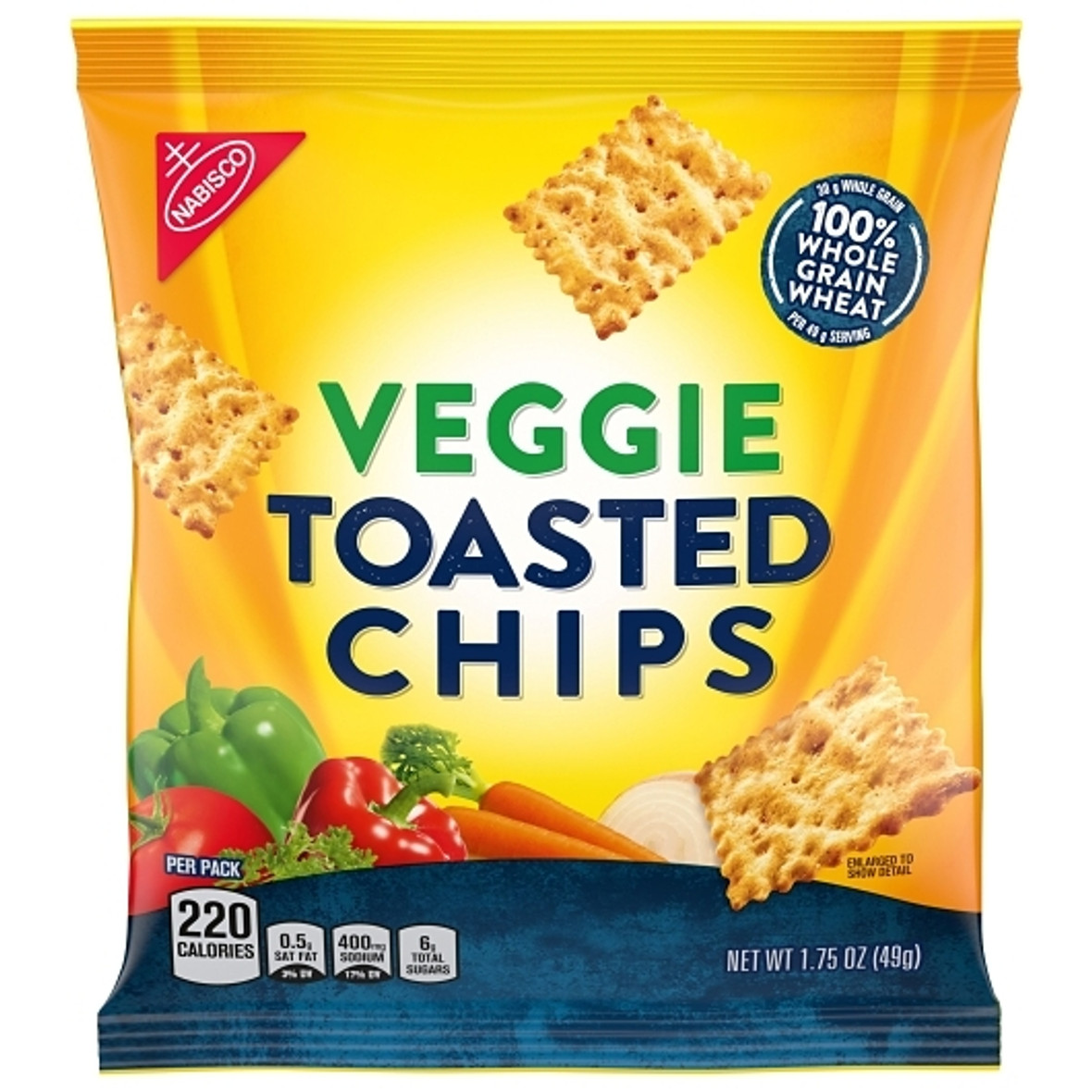 Nabisco Wheat Thins Toasted Chips, 1.75 Ounce, 60 Per Case