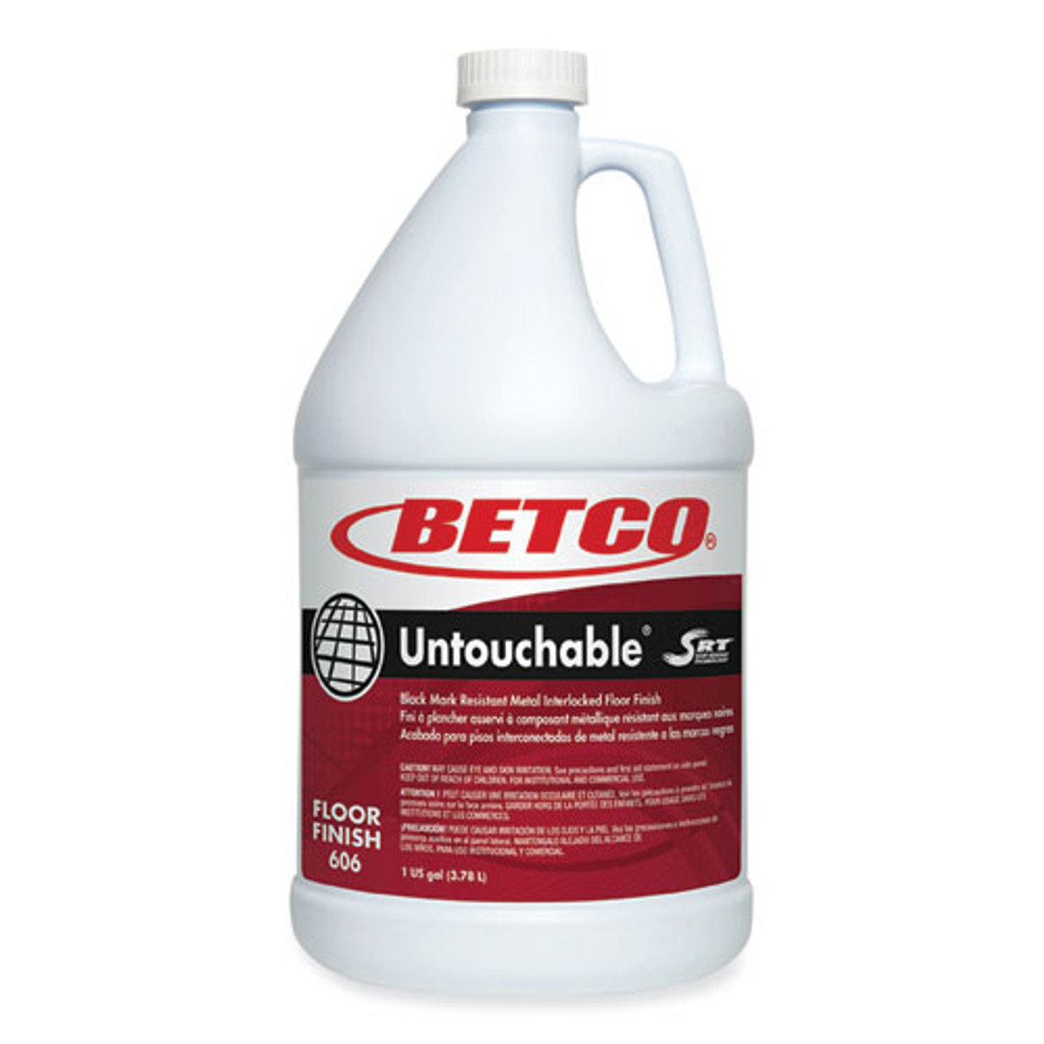 Betco Untouchable Floor Finish With Srt, 1 Gal Bottle, 4/carton